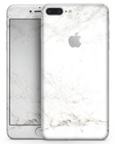 Natural White Marble Surface - Skin-kit for the iPhone 8 or 8 Plus
