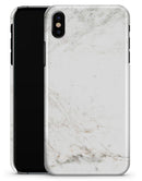 Natural White Marble Surface - iPhone X Clipit Case