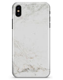 Natural White Marble Surface - iPhone X Clipit Case