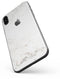 Natural White Marble Surface - iPhone X Skin-Kit