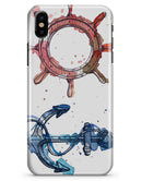 Nautical Pen and Watercolor - iPhone X Clipit Case