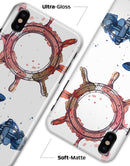 Nautical Pen and Watercolor - iPhone X Clipit Case
