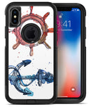 Nautical Pen and Watercolor - iPhone X OtterBox Case & Skin Kits
