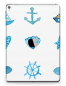 Nautical Watercolor Pattern - iPad Pro 97 - View 3.jpg
