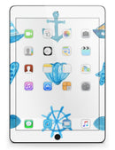 Nautical Watercolor Pattern - iPad Pro 97 - View 8.jpg