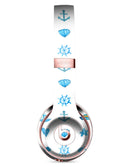 Nautical Watercolor Pattern Full-Body Skin Kit for the Beats by Dre Solo 3 Wireless Headphones
