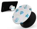 Nautical Watercolor Pattern - Skin Kit for PopSockets and other Smartphone Extendable Grips & Stands