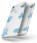 Nautical Watercolor Pattern - Skin-kit for the iPhone 8 or 8 Plus