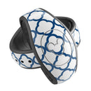Navy & White Seamless Morocan Pattern V2 - Decal Skin Wrap Kit for the Disney Magic Band