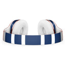 Navy Blue and White Horizontal Stripes Full-Body Skin Kit for the Beats by Dre Solo 3 Wireless Headphones