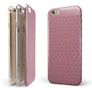 Navy Cells Over Coral  iPhone 6/6s or 6/6s Plus 2-Piece Hybrid INK-Fuzed Case