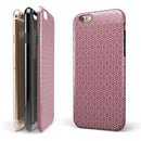 Navy Cells Over Coral  iPhone 6/6s or 6/6s Plus 2-Piece Hybrid INK-Fuzed Case