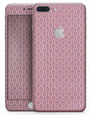 Navy Cells Over Coral  - Skin-kit for the iPhone 8 or 8 Plus