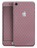 Navy Cells Over Coral  - Skin-kit for the iPhone 8 or 8 Plus