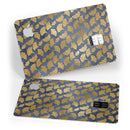 Navy Gold Foil v10 - Premium Protective Decal Skin-Kit for the Apple Credit Card