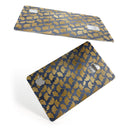 Navy Gold Foil v10 - Premium Protective Decal Skin-Kit for the Apple Credit Card