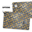 Navy Gold Foil v10 - Premium Protective Decal Skin-Kit for the Apple Credit Card