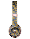 Navy Gold Foil v10 Full-Body Skin Kit for the Beats by Dre Solo 3 Wireless Headphones