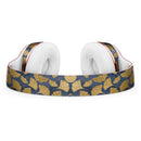 Navy Gold Foil v10 Full-Body Skin Kit for the Beats by Dre Solo 3 Wireless Headphones