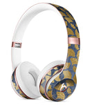 Navy Gold Foil v10 Full-Body Skin Kit for the Beats by Dre Solo 3 Wireless Headphones