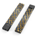 Navy Gold Foil v10 - Premium Decal Protective Skin-Wrap Sticker compatible with the Juul Labs vaping device