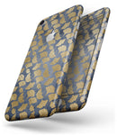 Navy Gold Foil v10 - Skin-kit for the iPhone 8 or 8 Plus
