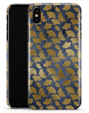 Navy Gold Foil v10 - iPhone X Clipit Case