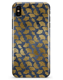 Navy Gold Foil v10 - iPhone X Clipit Case