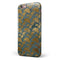 Navy Gold Foil v11 iPhone 6/6s or 6/6s Plus 2-Piece Hybrid INK-Fuzed Case