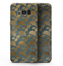 Navy Gold Foil v11 - Samsung Galaxy S8 Full-Body Skin Kit