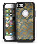 Navy Gold Foil v11 - iPhone 7 or 8 OtterBox Case & Skin Kits