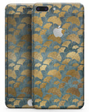 Navy Gold Foil v11 - Skin-kit for the iPhone 8 or 8 Plus