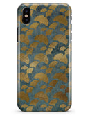 Navy Gold Foil v11 - iPhone X Clipit Case