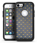 Navy Gold Foil v12 2 - iPhone 7 or 8 OtterBox Case & Skin Kits