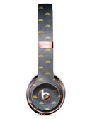 Navy Gold Foil v12 Full-Body Skin Kit for the Beats by Dre Solo 3 Wireless Headphones