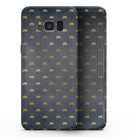 Navy Gold Foil v12 - Samsung Galaxy S8 Full-Body Skin Kit