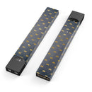 Navy Gold Foil v12 - Premium Decal Protective Skin-Wrap Sticker compatible with the Juul Labs vaping device