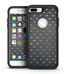 Navy Gold Foil v12 - iPhone 7 or 7 Plus Commuter Case Skin Kit