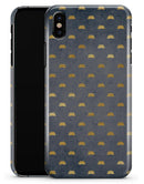 Navy Gold Foil v12 - iPhone X Clipit Case