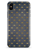 Navy Gold Foil v12 - iPhone X Clipit Case
