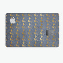 Navy Gold Foil v13 - Premium Protective Decal Skin-Kit for the Apple Credit Card
