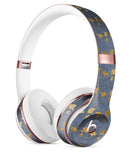 Navy Gold Foil v13 Full-Body Skin Kit for the Beats by Dre Solo 3 Wireless Headphones