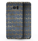 Navy Gold Foil v13 - Samsung Galaxy S8 Full-Body Skin Kit