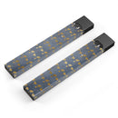 Navy Gold Foil v13 - Premium Decal Protective Skin-Wrap Sticker compatible with the Juul Labs vaping device