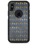 Navy Gold Foil v13 - iPhone X OtterBox Case & Skin Kits