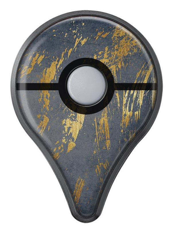 Navy Gold Foil v1 Pokémon GO Plus Vinyl Protective Decal Skin Kit