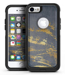 Navy Gold Foil v1 2 - iPhone 7 or 8 OtterBox Case & Skin Kits