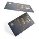 Navy Gold Foil v1 - Premium Protective Decal Skin-Kit for the Apple Credit Card