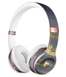 Navy Gold Foil v1 Full-Body Skin Kit for the Beats by Dre Solo 3 Wireless Headphones