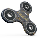 Navy Gold Foil v1 Full-Body Fidget Spinner Skin-Kit